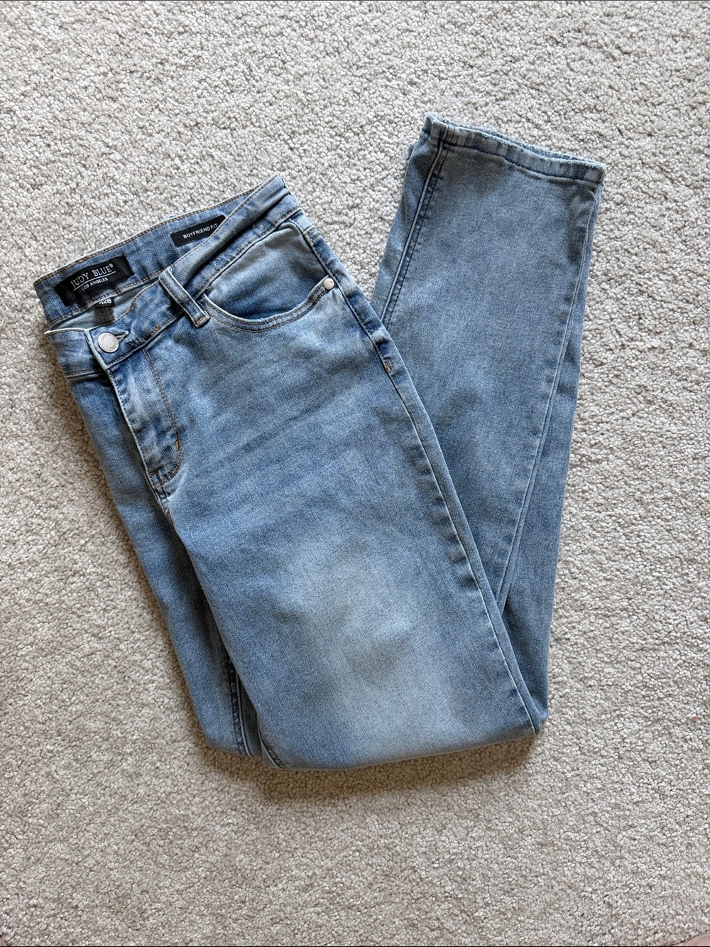Judy Blue Light Blue Boyfriend Jeans Women’s Size 7/28